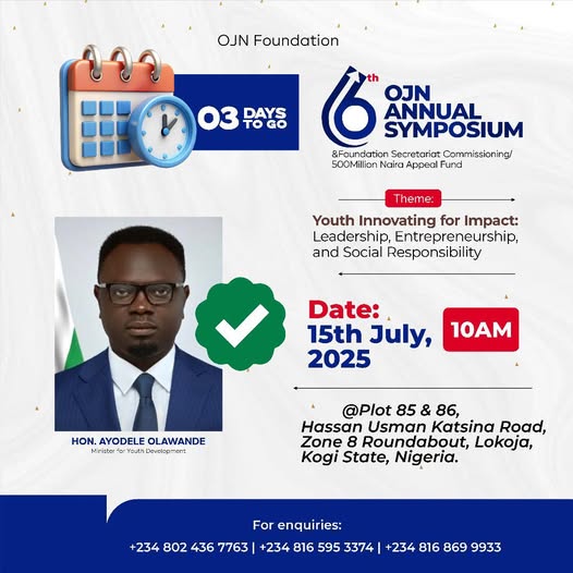 Engr. Ayodele Olawande Confirmed as Chairman of the Day — Nigeria’s First Minister for Youth Development') }}
