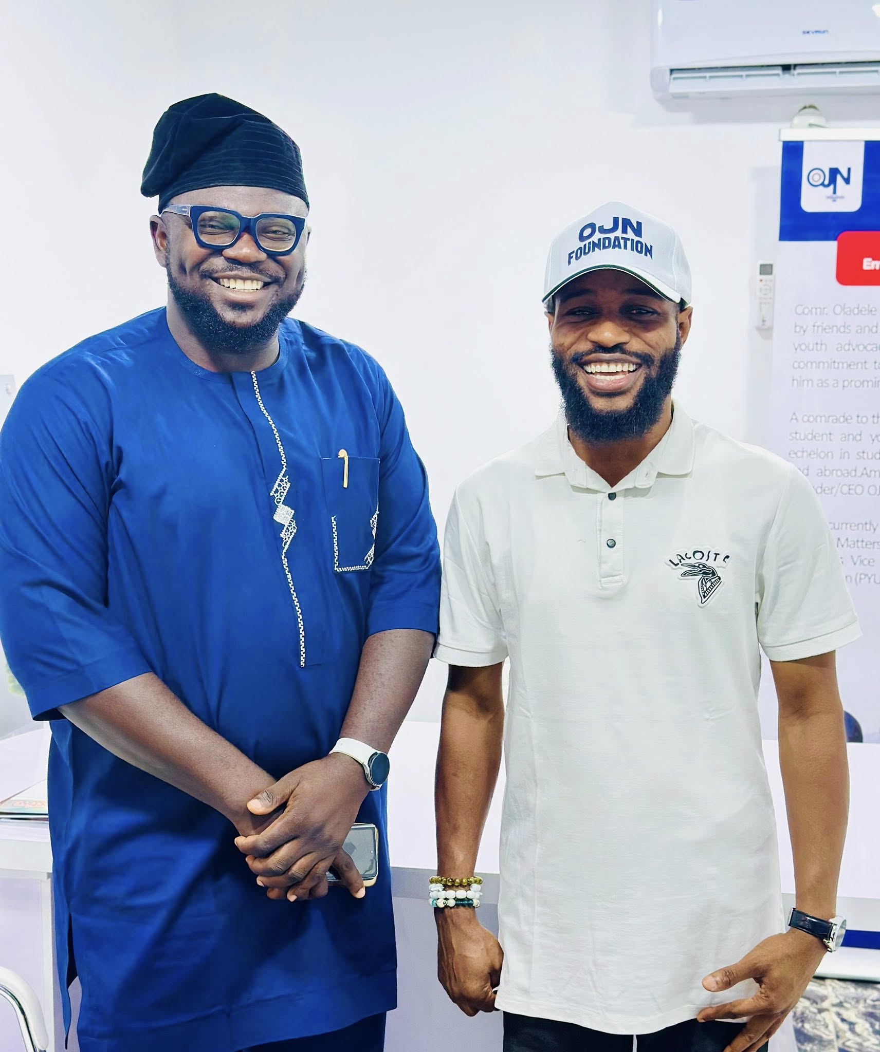 Dr. Hope Abraham Omeiza Visits OJN Secretariat, Discusses Collaborative Youth Development Strategies') }}