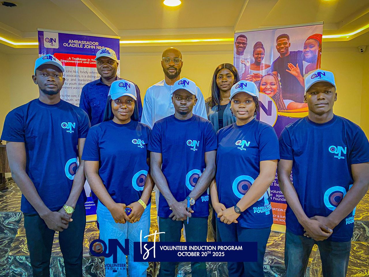 OJN FOUNDATION SUCCESSFULLY UNVEILS ITS  PIONEER SET OF VOLUNTEERS') }}