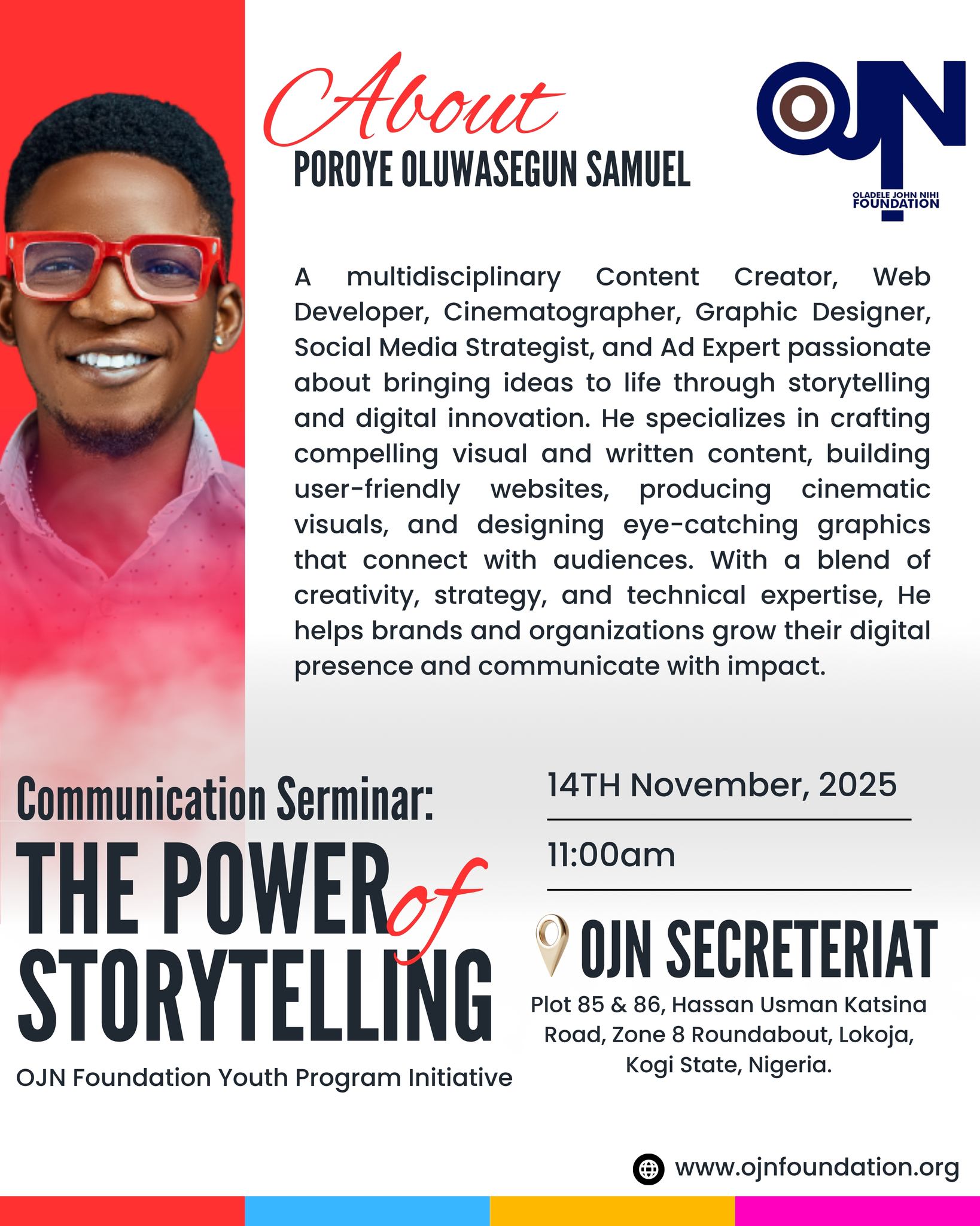 Introducing One of Our Speakers') }}