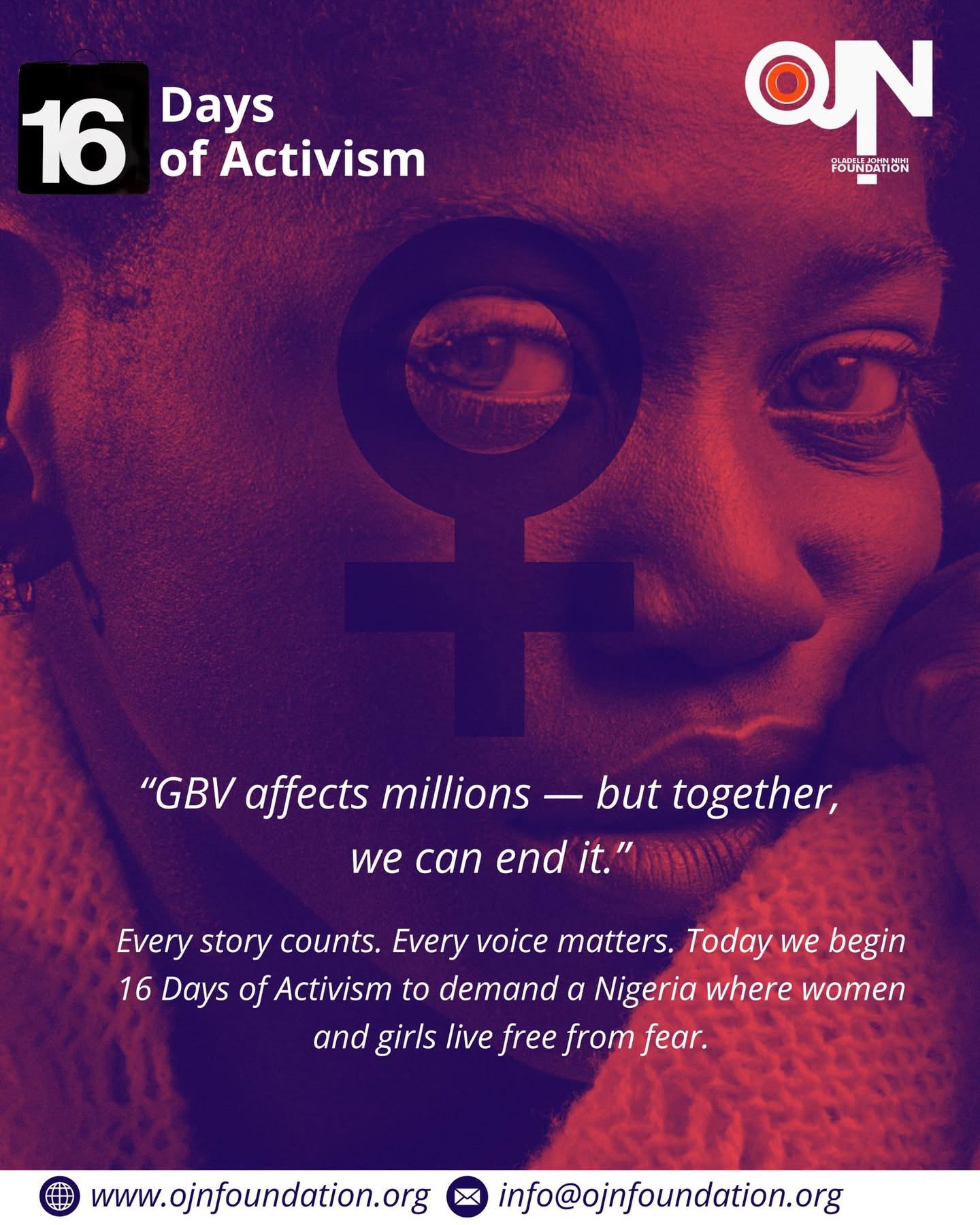 🌍 16 Days of Activism 2025: UNiTE to End Digital Violence Against Women and Girls') }}