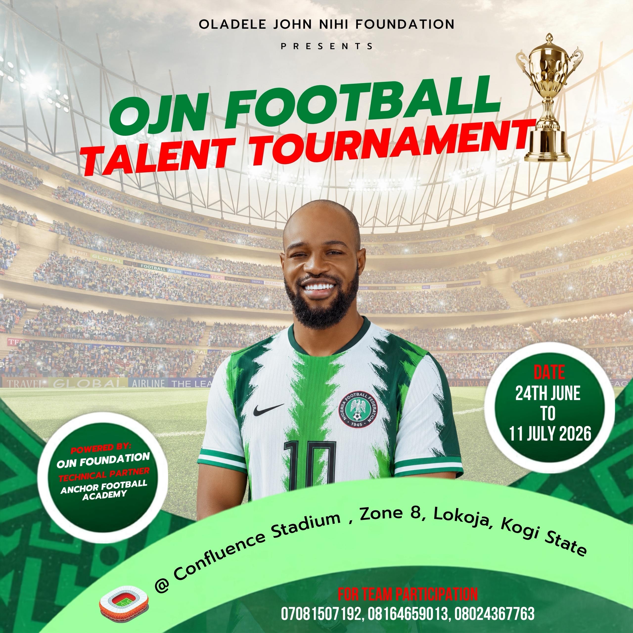OJN Foundation Launches Maiden Football Talent Tournament') }}