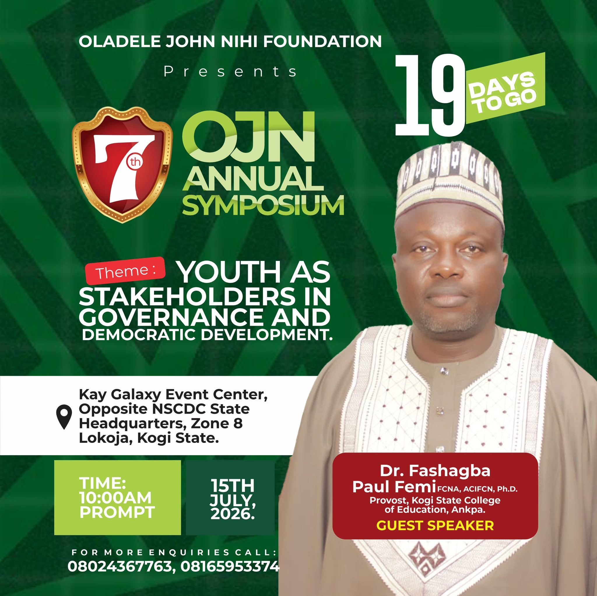 Guest Speaker for this year’s OJN Annual Symposium.') }}